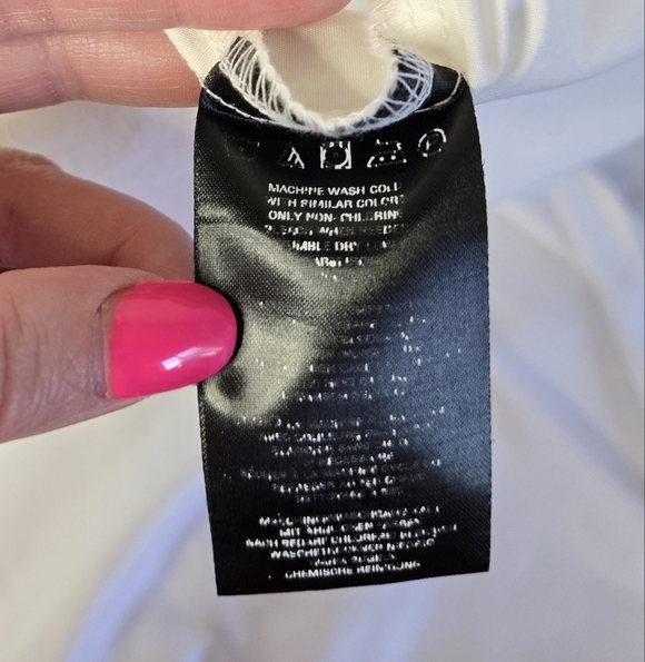 Vintage Harley-Davidson Women’s Short Sleeve Shirt White with Blue HD Size Large - Picture 5 of 8